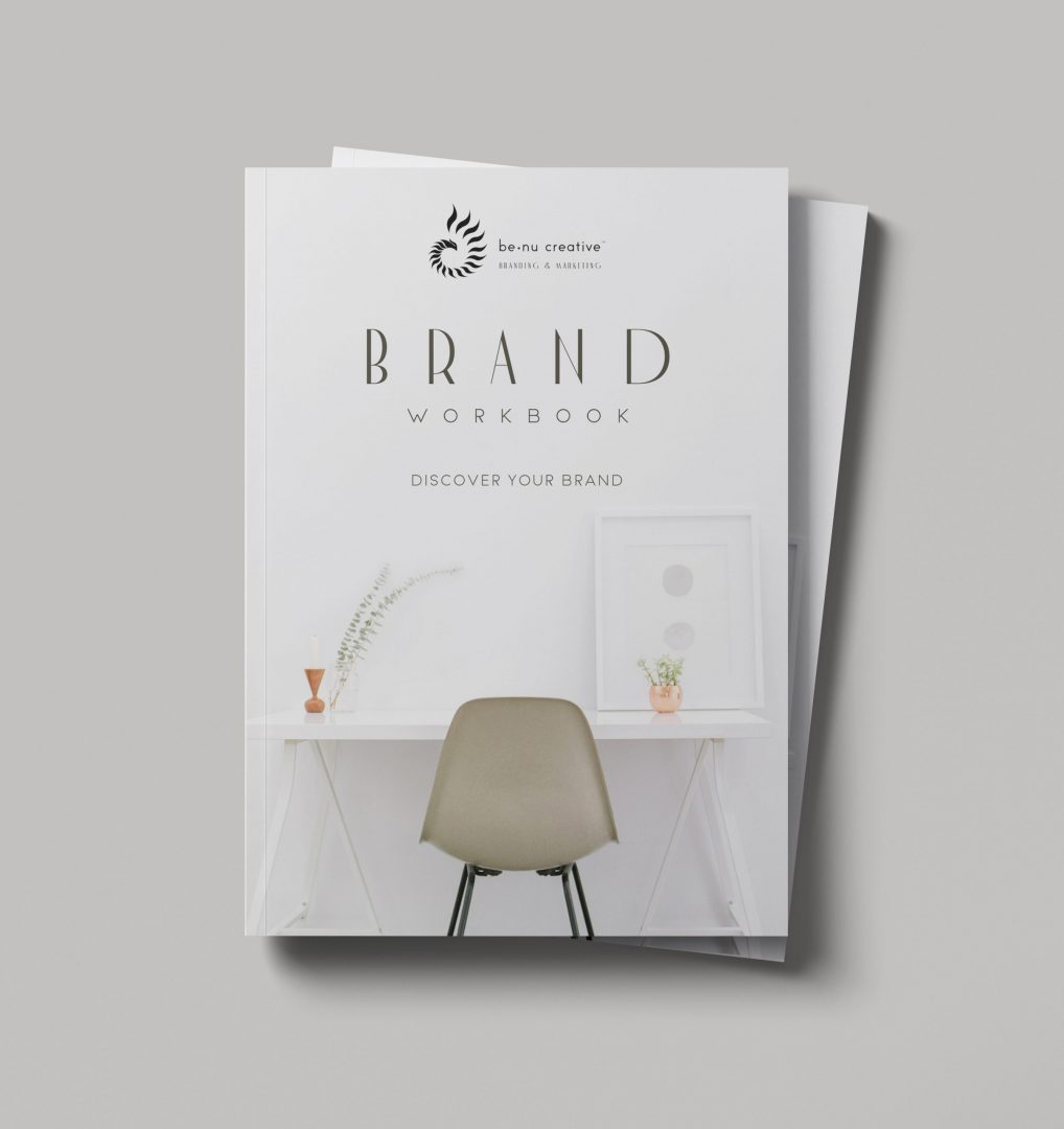 benu creative brand strategy, brand development, brand workbook stacked 2